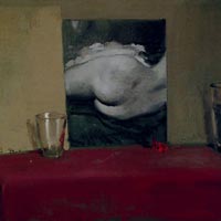 VII homenaje a Velázquez. (La Venus). 1948. Óleo/lienzo. 64 x 100 cm.