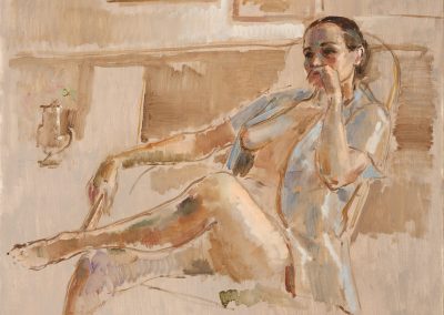 En la mecedora, 1983. Ramón Gaya
